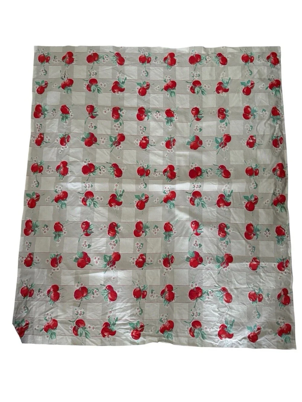 Vintage Square Tablecloth Linen Card Table Size